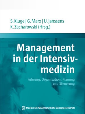 cover image of Management in der Intensivmedizin